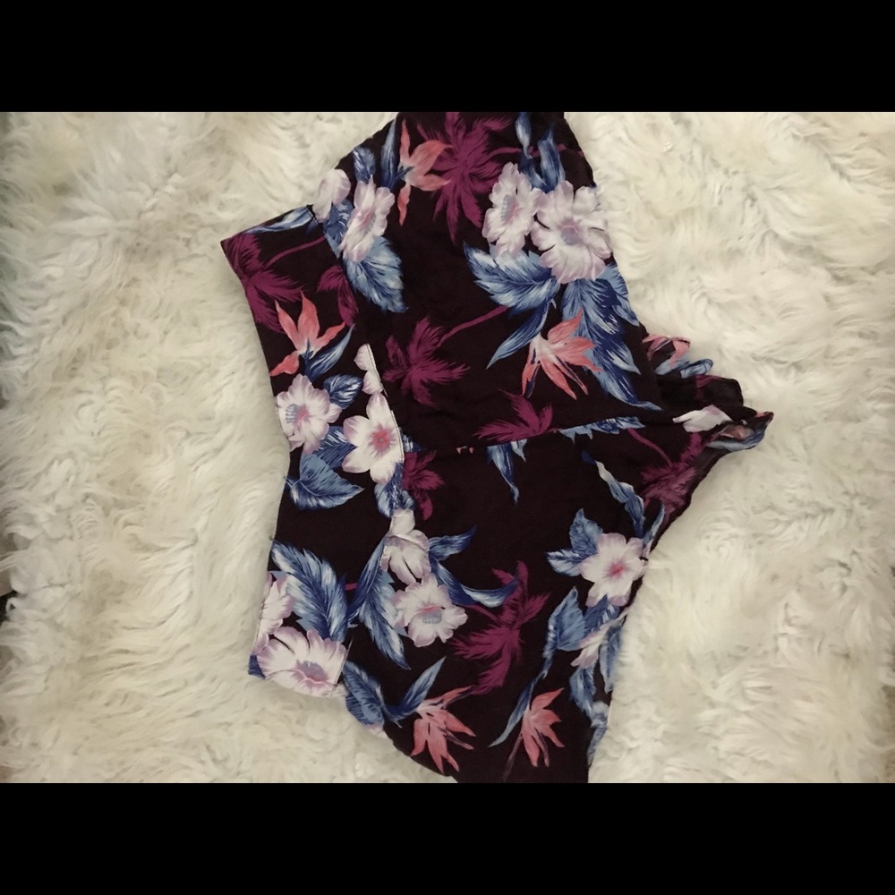 Flowy Tropical Shorts